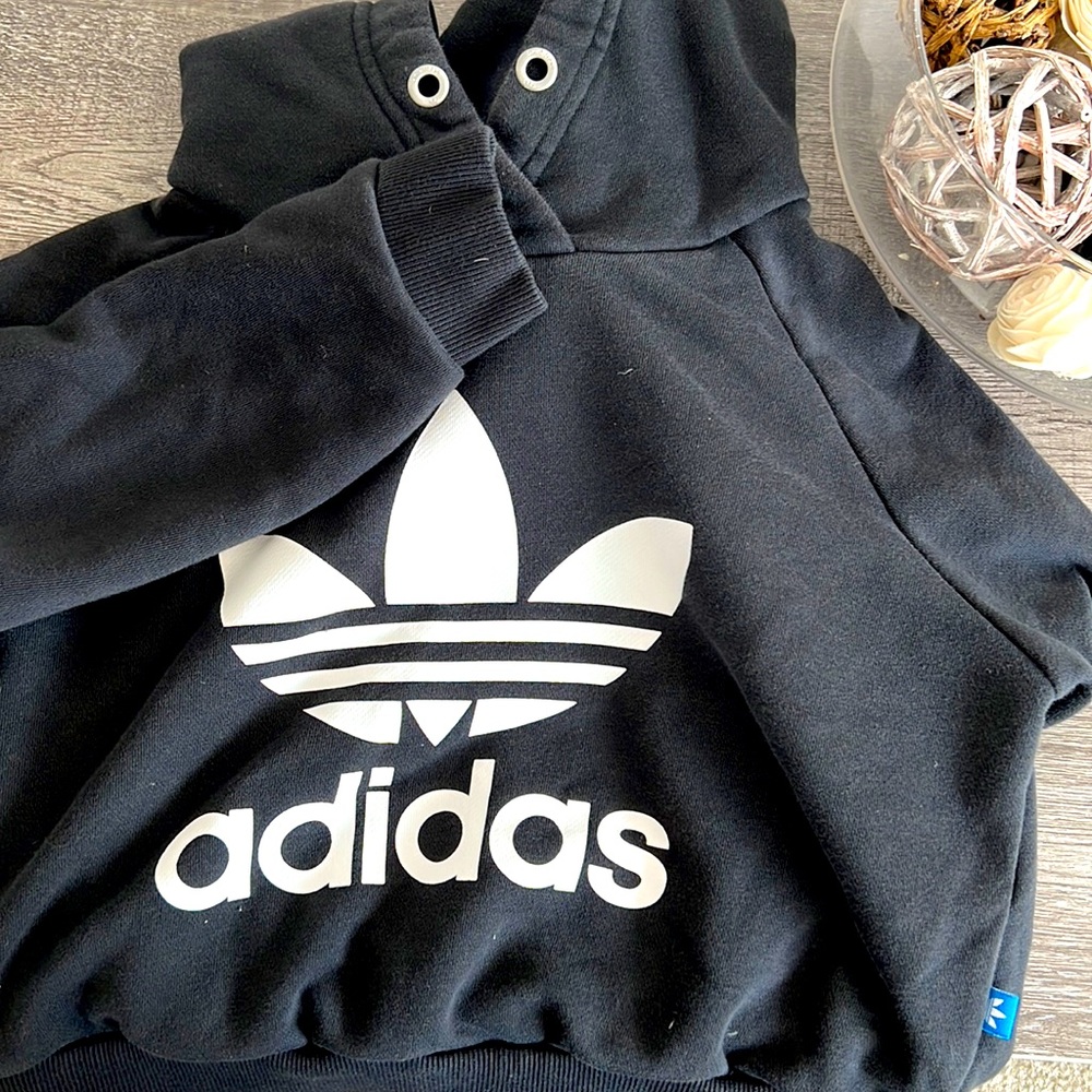 Adidas crop hoodie XS